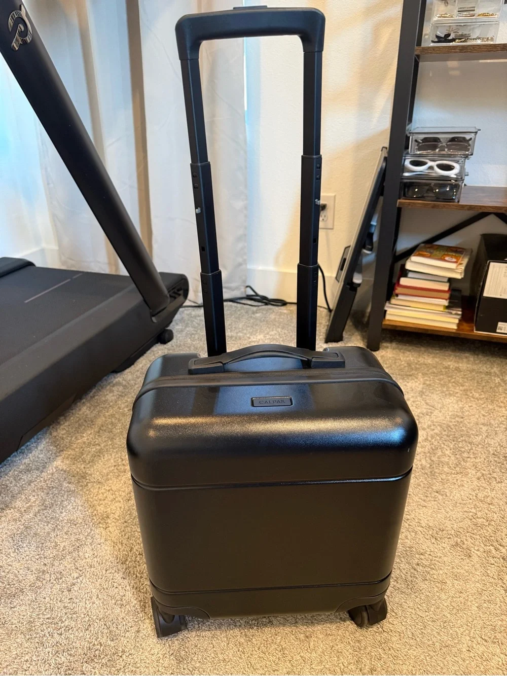 Compact Black Carry-On Spinner Luggage - Calpack